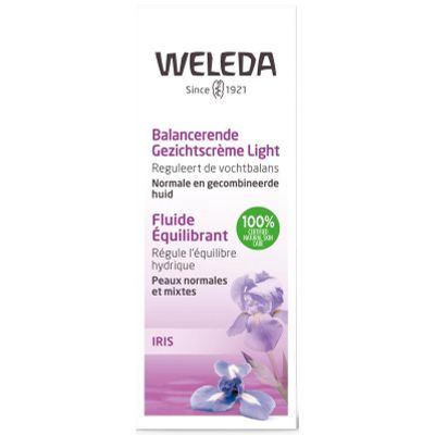 Weleda Iris hydraterende gezichtscreme light