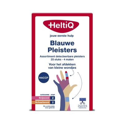 Heltiq Detecteerbare pleisters blauw