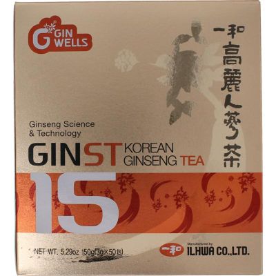 Ilhwa Ginst15 Korean ginseng tea 50 zakjes - Thee