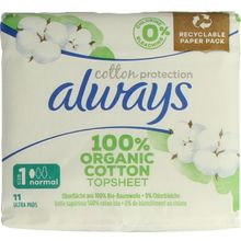 Foto van Always Maandverband cotton protection normal