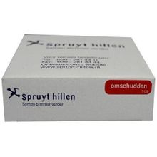 Foto van Sticker omschudden rood