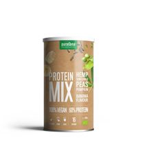 Foto van Purasana Protein mix pea sunflower hemp banana vegan bio