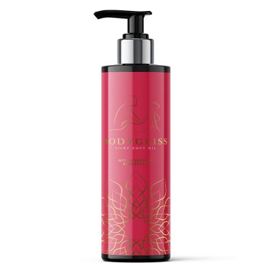 Bodygliss Silky soft massageolie rose petal 150 Milliliter - Glijmiddel