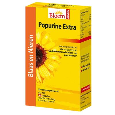 Bloem Popurine 60 capsules - Fythotherapie