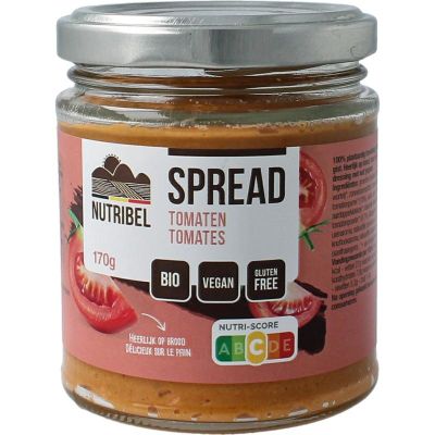 Nutribel Tomaten spread glutenvrij bio 190 Milliliter - Voeding