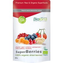 Foto van Biotona Superberries organic dried berries bio