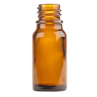Helios Holland Flesje glas 10ml amber 10 stuks - Algemeen