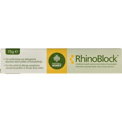 Rhinoblock Neuszalf Rhinoblock Neuszalf 15 gram - Hooikoorts
