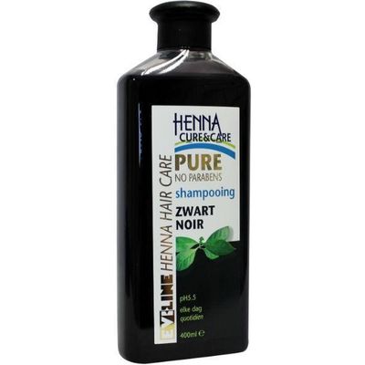 Henna Cure & Care Shampoo pure zwart