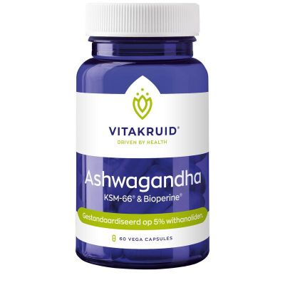 Vitakruid Ashwagandha KSM-66 & bioperine