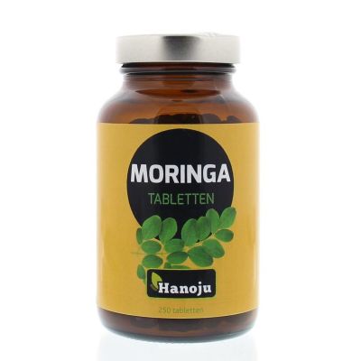 Hanoju Moringa oleifera heelblad 500 mg