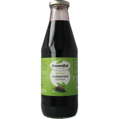 Bountiful Vlierbessensap 750 Milliliter - Dranken