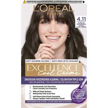 Foto van Loreal Cool creme 4.11 ultra asbruin