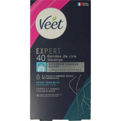 Veet Expert koude wasstrips been sensitive Veet Expert koude wasstrips been sensitive 40 stuks - Ontharen