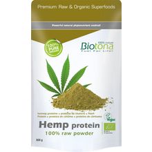 Foto van Biotona Hemp raw protein powder bio