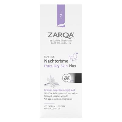Zarqa Nachtcreme extra dry sensitive 50 Milliliter - Dagcreme