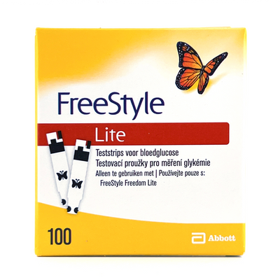 Freestyle Lite teststrips 100 stuks Foto van Freestyle Lite teststrips 100 stuks