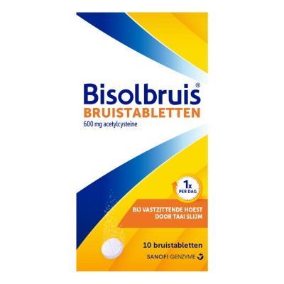 Bisolbruis 600 mg 10 stuks - Hoest
