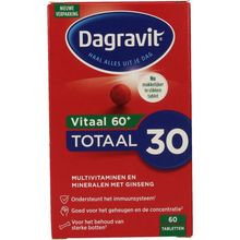 Foto van Dagravit Totaal 30 vitaal 60+
