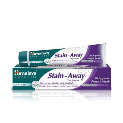 Himalaya Herbal tandpasta stain away 75 milliliter - Tandpasta