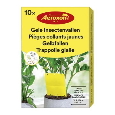 Aeroxon Gele insectenvallen Aeroxon Gele insectenvallen 10 stuks - Algemeen