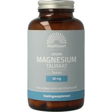 Foto van Mattisson Magnesium tauraat vegan