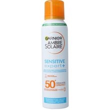 Garnier Ambre solaire sens spray dry mist SPF50+ Foto van Garnier Ambre solaire sens spray dry mist SPF50+
