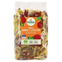 Foto van Primeal Organic fusilli 3 kleur tarwe quinoa