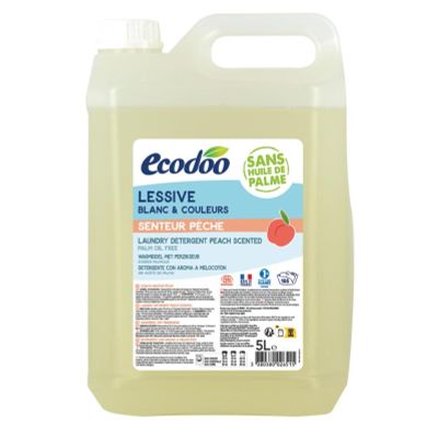 Ecodoo Wasmiddel geconcentreerd perzik Ecodoo Wasmiddel geconcentreerd perzik 5000 milliliter - Wasmiddel