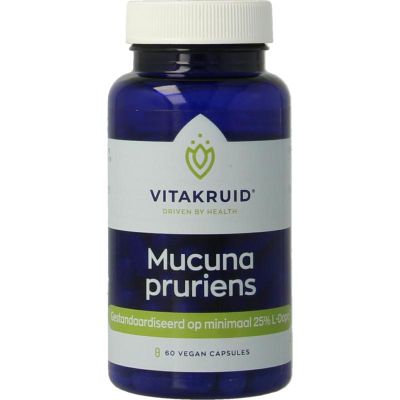 Vitakruid Mucuna pruriens 500 mg (min. 20% L-Dopa)