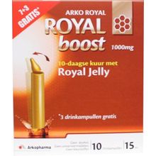 Foto van Royal Boost Royal Jelly boost (7 + 3) 15 ml per ampul