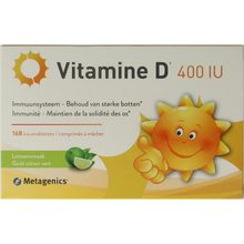 Foto van Metagenics Vitamine D 400IU NFD