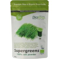 Biotona Supergreens raw powder bio