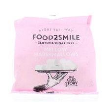 Foto van Food2Smile Marshmallows suikervrij glutenvrij lactosevrij