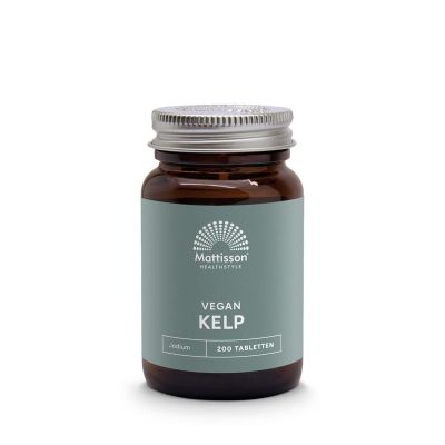 Mattisson Kelp algenextract 150 mcg jodium Foto van Mattisson Kelp algenextract 150 mcg jodium