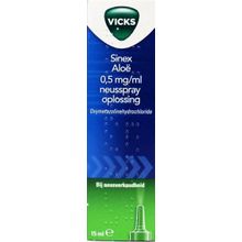 Foto van Vicks Sinex aloe neusspray