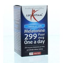 Foto van Lucovitaal Melatonine puur 0.299 mg