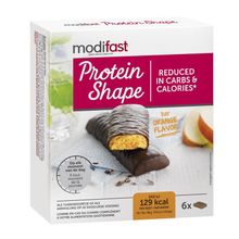 Foto van Modifast Control reep pure chocolade/sinaasappel 6x31 gram