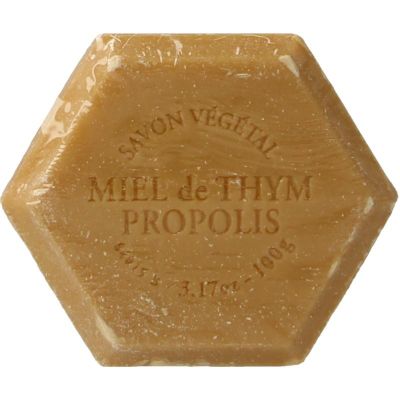 Michel Merlet Honing propolis thijm zeep Michel Merlet Honing propolis thijm zeep 1 stuk - Zeep