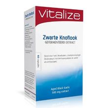 Vitalize Zwarte knoflook gefermenteerd extract Foto van Vitalize Zwarte knoflook gefermenteerd extract