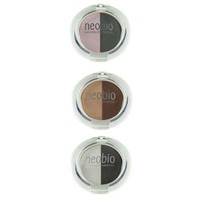 Neobio Eyeshadow duo 01 rose diamond