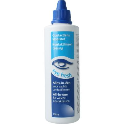 Eyefresh Alles in een lenzenvloeistof zachte lenzen 250 Milliliter - Oogverzorging