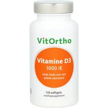 Foto van Vitortho Vitamine D3 1000 IE
