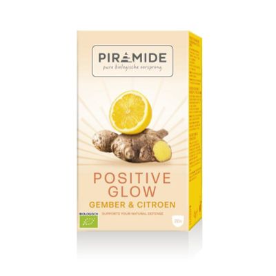 Piramide Positive glow bio 20 zakjes - Thee