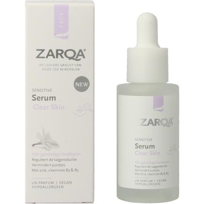 Zarqa Serum clear skin 30 Milliliter - Dag en Nachtcreme