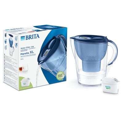 Brita Waterfilterkan marella xl blue+1 maxtra pro 1 stuk - Overig huishoudelijk