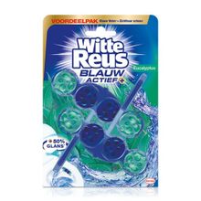 Foto van Witte Reus Toiletblok blauw actief eucalyptus