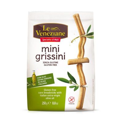 Le Veneziane Mini grissini soepstengels glutenvrij