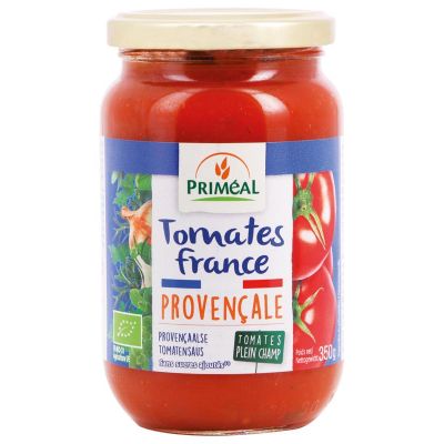 Primeal Tomatensaus provencaals uit Frankrijk bio 350 gram - Pasta