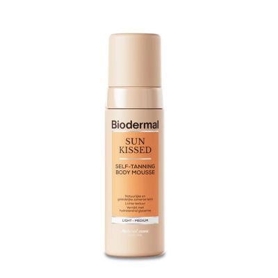 Biodermal Sunkissed self tanning body mousse 200 Milliliter - Bodycreme/gel/lotion